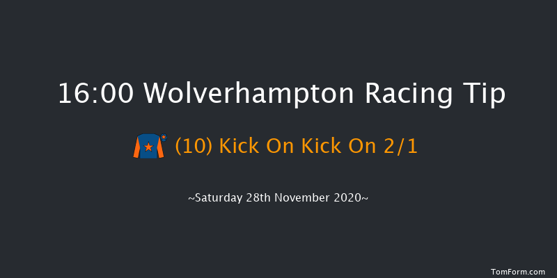 Heed Your Hunch At Betway Handicap Wolverhampton 16:00 Handicap (Class 4) 5f Tue 24th Nov 2020