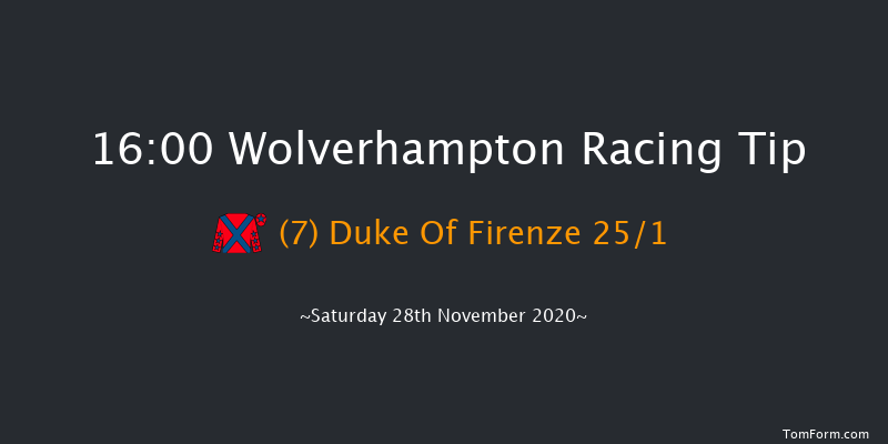 Heed Your Hunch At Betway Handicap Wolverhampton 16:00 Handicap (Class 4) 5f Tue 24th Nov 2020