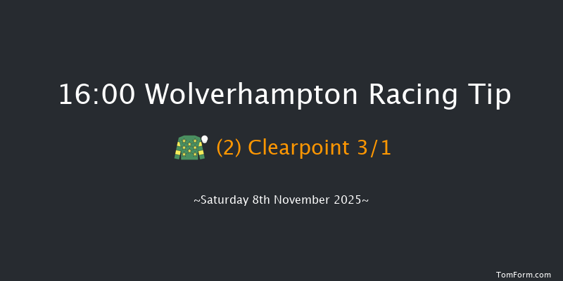 Wolverhampton 16-00 (Class 3) 5f Tue 4th Nov 2025