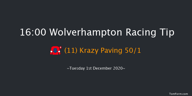 Play 4 To Win At Betway Handicap (Div 1) Wolverhampton 16:00 Handicap (Class 6) 6f Mon 30th Nov 2020