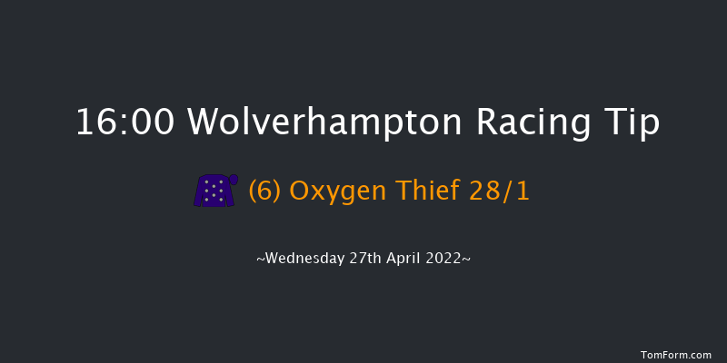 Wolverhampton 16:00 Handicap (Class 6) 6f Sat 23rd Apr 2022