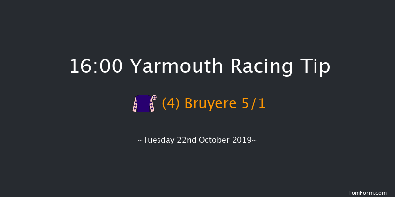 Yarmouth 16:00 Handicap (Class 6) 10f Mon 14th Oct 2019
