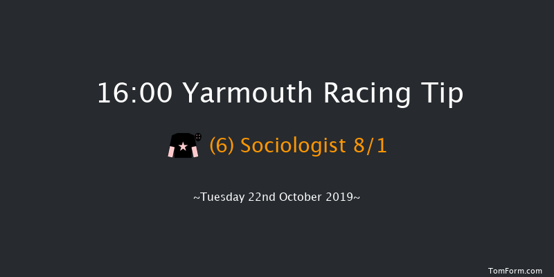 Yarmouth 16:00 Handicap (Class 6) 10f Mon 14th Oct 2019