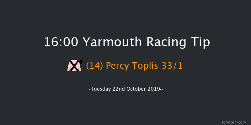 Yarmouth 16:00 Handicap (Class 6) 10f Mon 14th Oct 2019