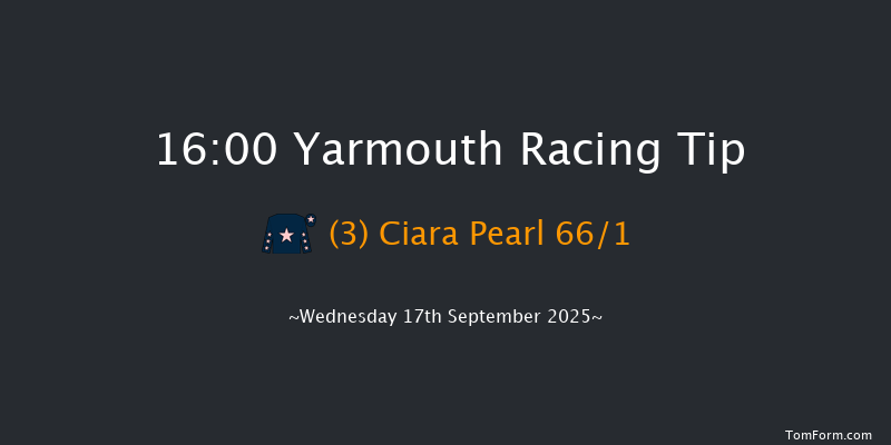 Yarmouth 16-00 (Class 1) 10f Tue 16th Sep 2025