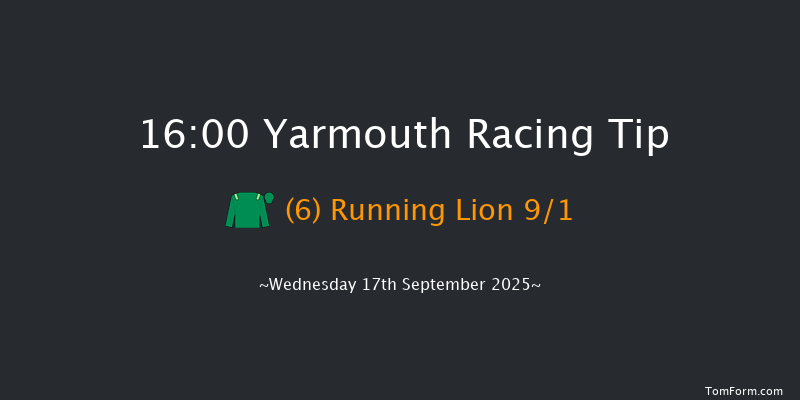 Yarmouth 16-00 (Class 1) 10f Tue 16th Sep 2025