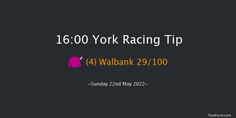 York 16:00 Stakes (Class 4) 5f Sat 21st May 2022