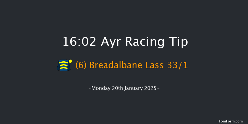 Ayr  16:02 Handicap Hurdle (Class 5) 16f Mon 6th Jan 2025