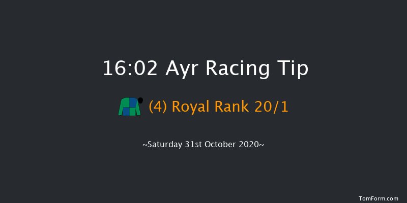 Ayrshire Cancer Support 'Newcomers' Standard Open NH Flat Race (GBB Race) Ayr 16:02 NH Flat Race (Class 5) 16f Mon 26th Oct 2020