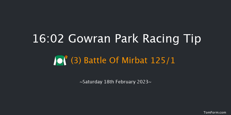 Gowran Park 16:02 Maiden Chase 20f Thu 26th Jan 2023