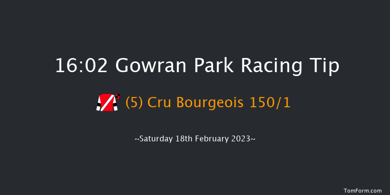 Gowran Park 16:02 Maiden Chase 20f Thu 26th Jan 2023
