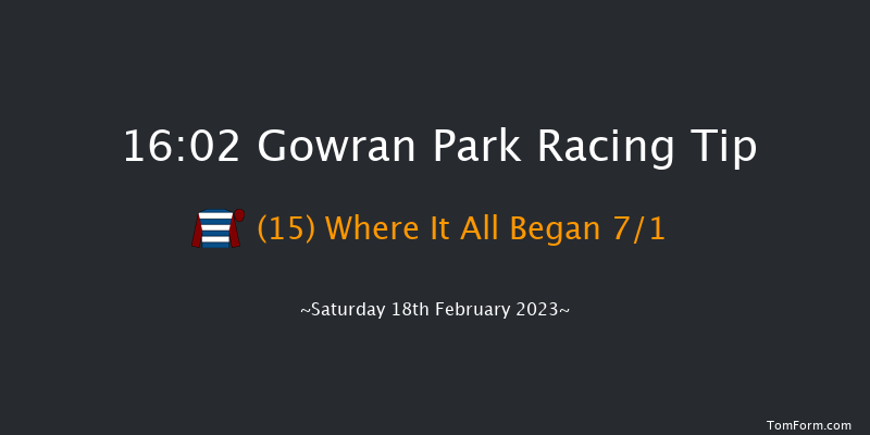 Gowran Park 16:02 Maiden Chase 20f Thu 26th Jan 2023