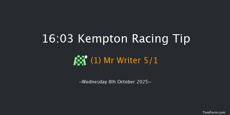 Kempton 16-03 (Class 5) 6f Wed 1st Oct 2025
