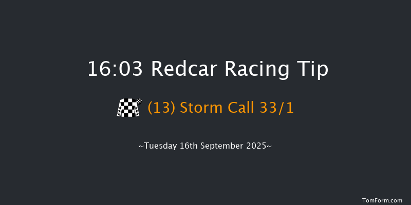 Redcar 16-03 (Class 4) 5f Sat 23rd Aug 2025