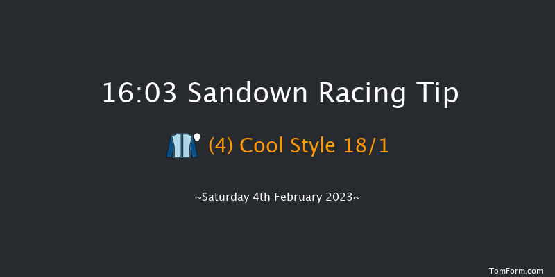 Sandown 16:03 NH Flat Race (Class 3) 16f Sat 7th Jan 2023