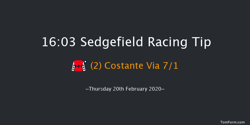 carpetgallop.co.uk Handicap Hurdle Sedgefield 16:03 Handicap Hurdle (Class 5) 27f Tue 4th Feb 2020