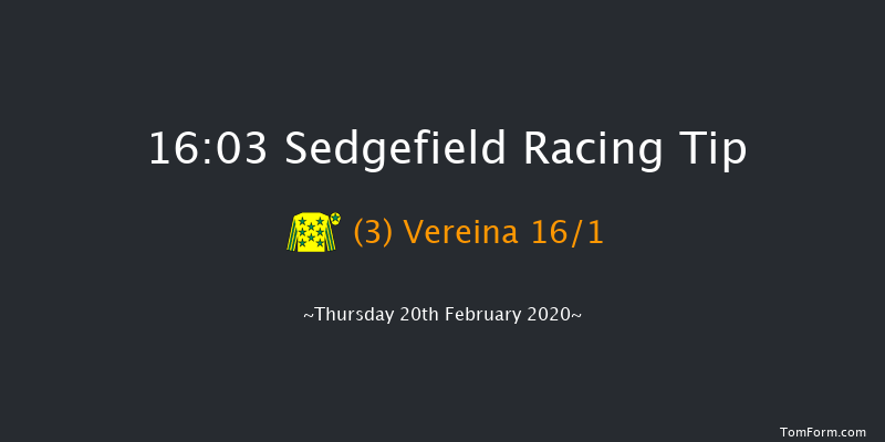 carpetgallop.co.uk Handicap Hurdle Sedgefield 16:03 Handicap Hurdle (Class 5) 27f Tue 4th Feb 2020