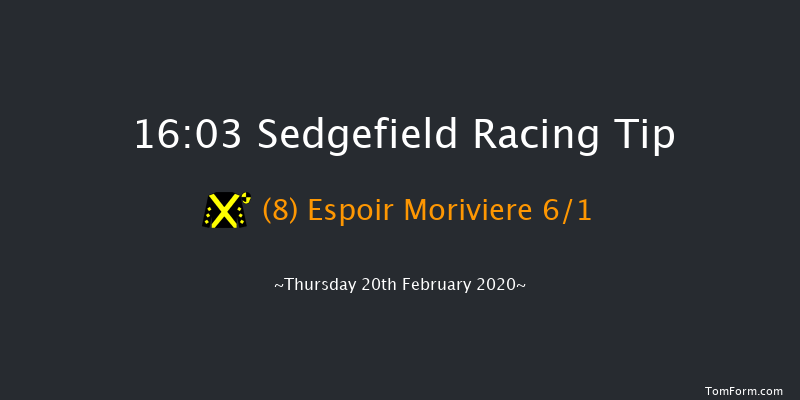 carpetgallop.co.uk Handicap Hurdle Sedgefield 16:03 Handicap Hurdle (Class 5) 27f Tue 4th Feb 2020