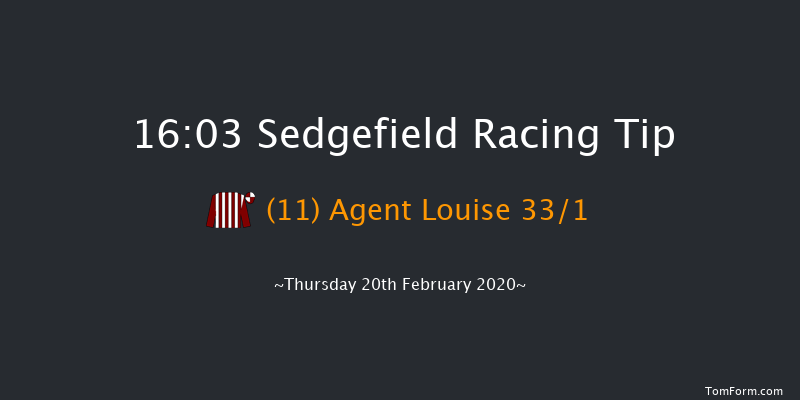 carpetgallop.co.uk Handicap Hurdle Sedgefield 16:03 Handicap Hurdle (Class 5) 27f Tue 4th Feb 2020