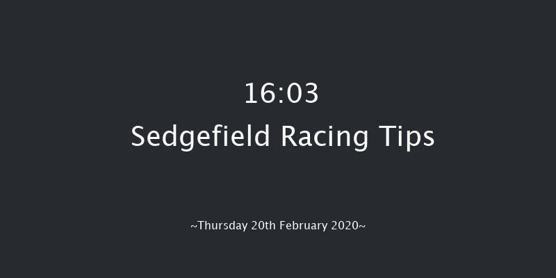carpetgallop.co.uk Handicap Hurdle Sedgefield 16:03 Handicap Hurdle (Class 5) 27f Tue 4th Feb 2020