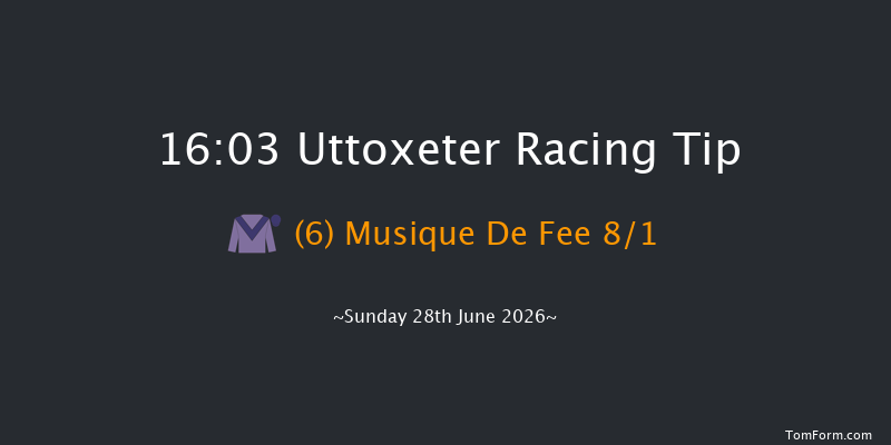 Uttoxeter 16-03 (Class 2) 23f Sat 13th Jun 2026