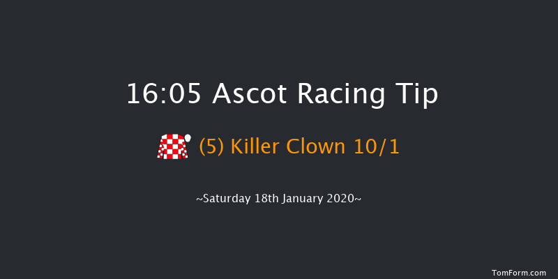 Ascot 16:05 Maiden Hurdle (Class 3) 22f Sat 21st Dec 2019