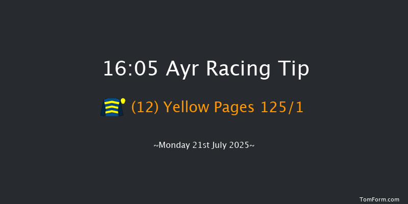 Ayr 16-05 (Class 5) 8f Mon 14th Jul 2025