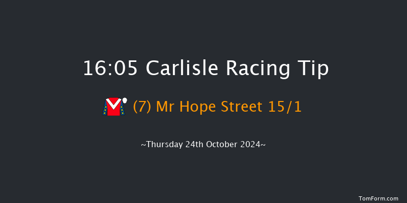 Carlisle  16:05 Handicap Hurdle (Class 4) 20f Thu 17th Oct 2024