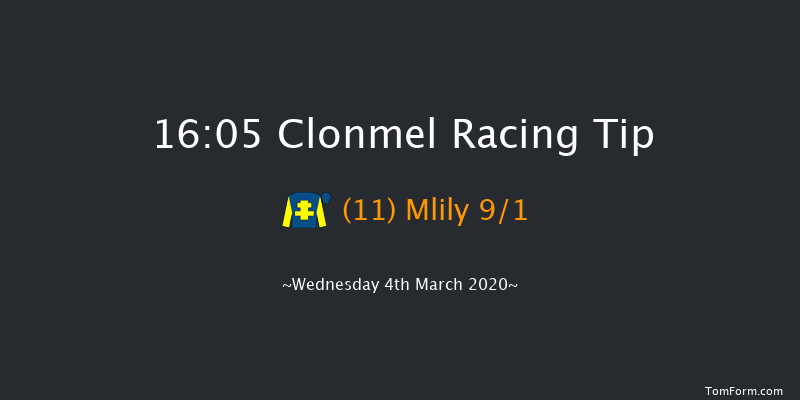 Kilmolash (Q.R.) Handicap Hurdle (80-95) Clonmel 16:05 Handicap Hurdle 19f Thu 27th Feb 2020