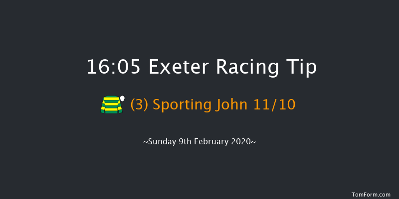 Bet At racingtv.com Novices' Hurdle (Listed) Exeter 16:05 Maiden Hurdle (Class 1) 17f Tue 21st Jan 2020