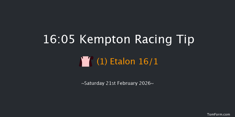 Kempton 16-05 (Class 2) 20f Wed 18th Feb 2026