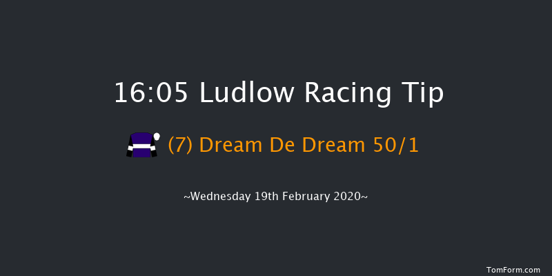 Minsterley Motors Maiden Hurdle Ludlow 16:05 Maiden Hurdle (Class 4) 24f Wed 5th Feb 2020