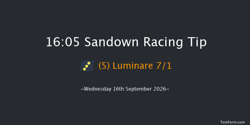 Sandown 16-05 (Class 4) 8f Fri 11th Sep 2026