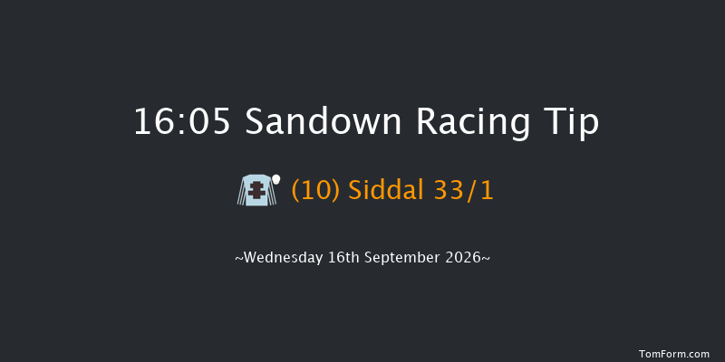Sandown 16-05 (Class 4) 8f Fri 11th Sep 2026