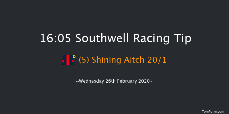 Bombardier Golden Beer Novice Median Auction Stakes Southwell 16:05 Stakes (Class 4) 8f Mon 24th Feb 2020