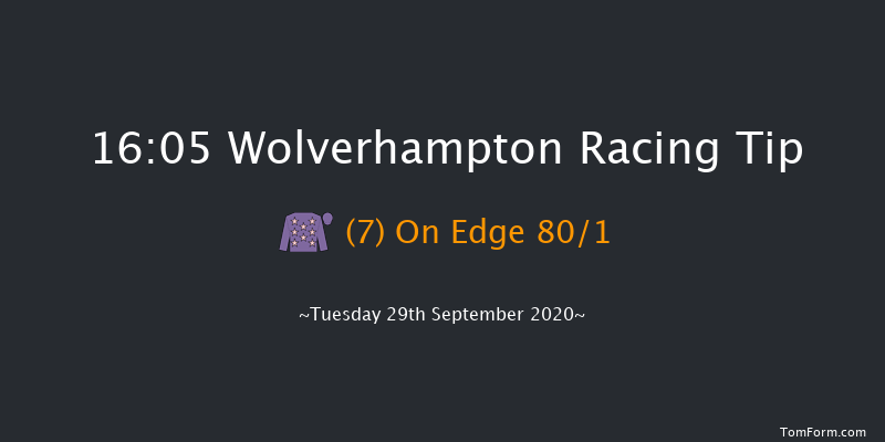 Visit attheraces.com Novice Stakes (Div 1) Wolverhampton 16:05 Stakes (Class 5) 6f Mon 21st Sep 2020