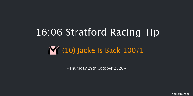 Stratford Racecourse Handicap Hurdle Stratford 16:06 Handicap Hurdle (Class 5) 19f Sat 17th Oct 2020