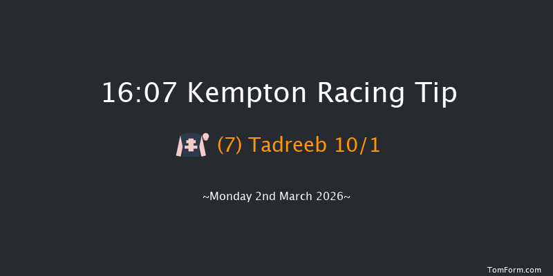 Kempton 16-07 (Class 5) 7f Wed 25th Feb 2026