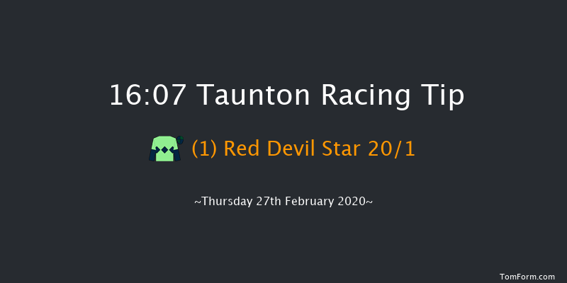 Taunton Racecourse 'Grassroots' Open Hunters' Chase Taunton 16:07 Hunter Chase (Class 6) 16f Sun 2nd Feb 2020