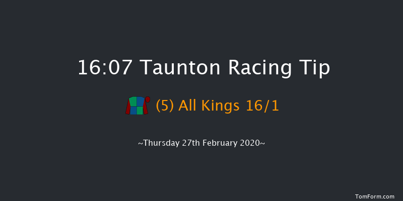 Taunton Racecourse 'Grassroots' Open Hunters' Chase Taunton 16:07 Hunter Chase (Class 6) 16f Sun 2nd Feb 2020