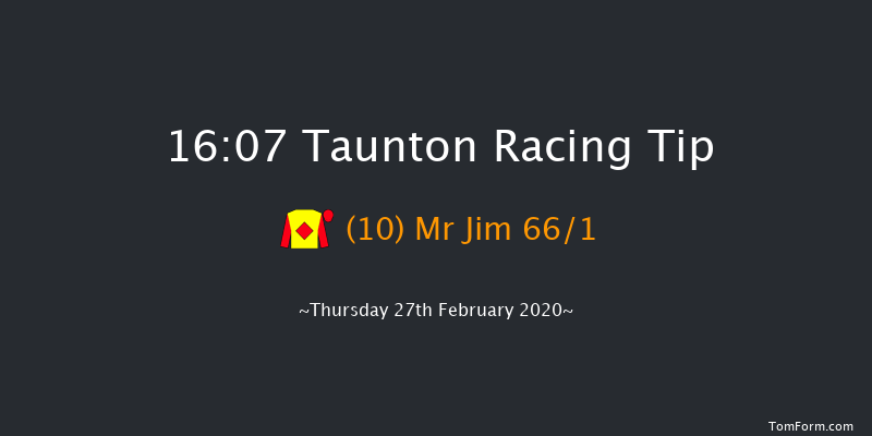 Taunton Racecourse 'Grassroots' Open Hunters' Chase Taunton 16:07 Hunter Chase (Class 6) 16f Sun 2nd Feb 2020