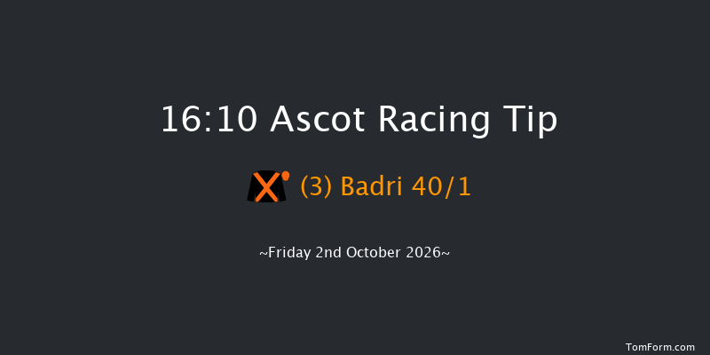Ascot 16-10 (Class 2) 6f Sat 5th Sep 2026