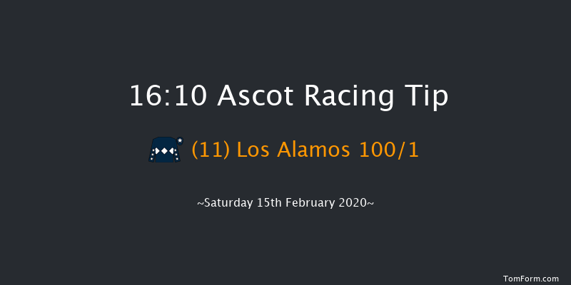Ascot Local Sports & Social Clubs Handicap Hurdle Ascot 16:10 Handicap Hurdle (Class 3) 24f Sat 18th Jan 2020