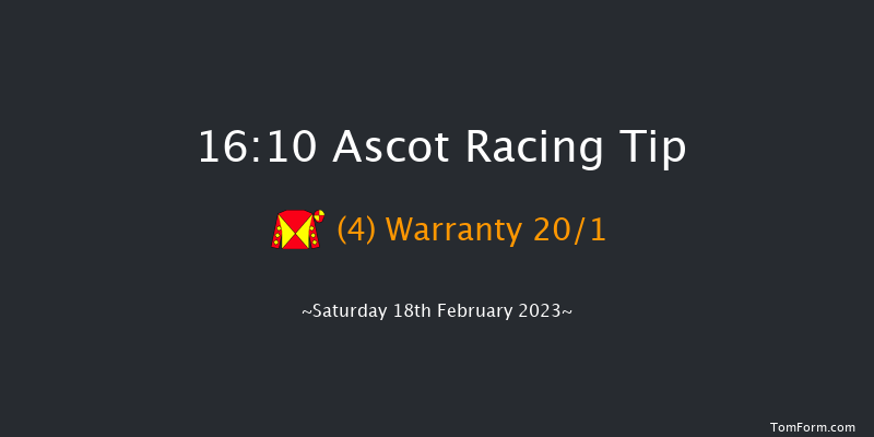 Ascot 16:10 Handicap Hurdle (Class 3) 24f Sat 19th Nov 2022