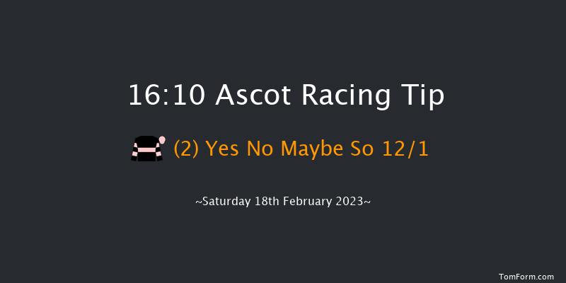 Ascot 16:10 Handicap Hurdle (Class 3) 24f Sat 19th Nov 2022