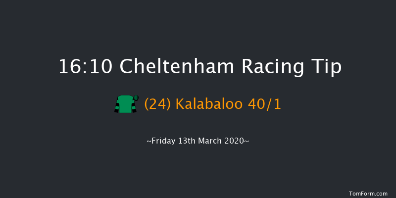 St. James's Place Foxhunter Challenge Cup Open Hunters' Chase Cheltenham 16:10 Hunter Chase (Class 2) 26f Thu 12th Mar 2020
