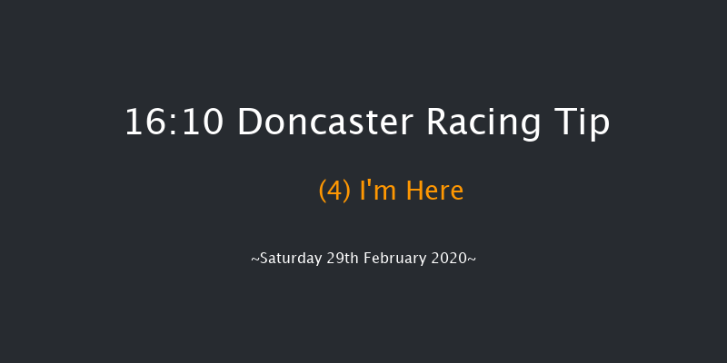 888sport Follow Us On Instagram Novices' Hurdle Doncaster 16:10 Maiden Hurdle (Class 4) 19f Fri 28th Feb 2020