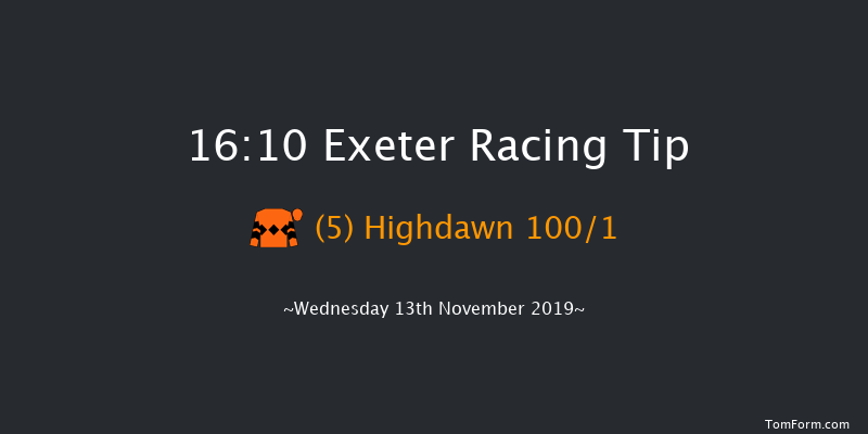 Exeter 16:10 Maiden Hurdle (Class 4) 18f Tue 5th Nov 2019