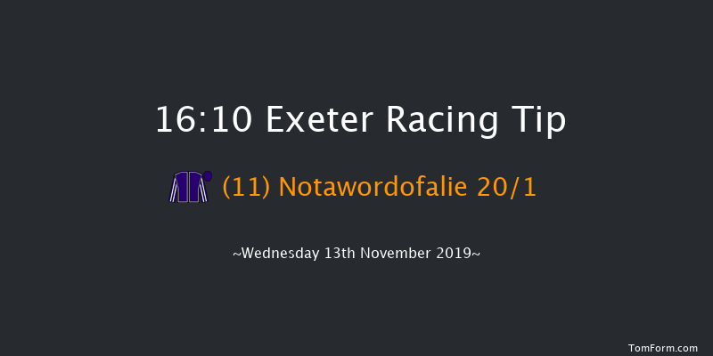 Exeter 16:10 Maiden Hurdle (Class 4) 18f Tue 5th Nov 2019