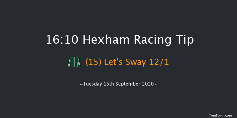Follow Hexham Race On Twitter Handicap Hurdle Hexham 16:10 Handicap Hurdle (Class 4) 16f Wed 2nd Sep 2020